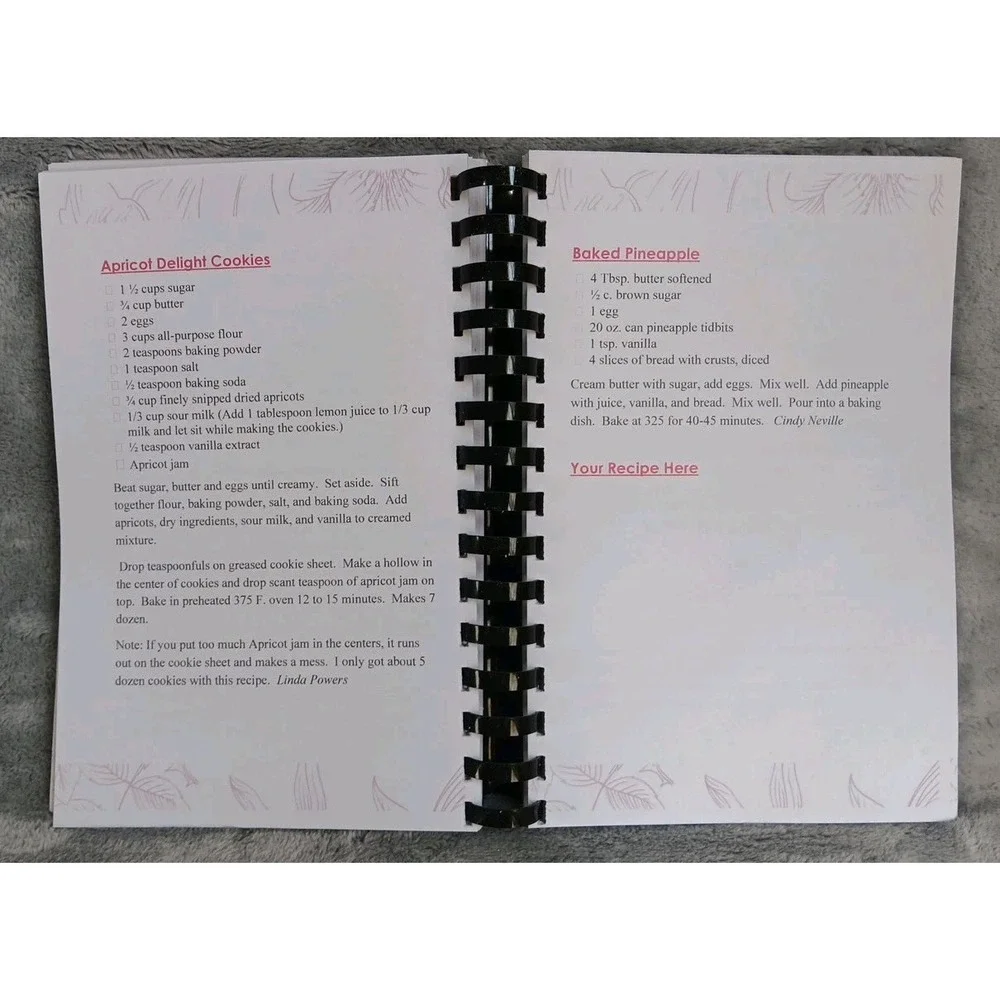 Thayer Kansas Community Cookbook‎ 2024 Spiral Local Recipe Contributions